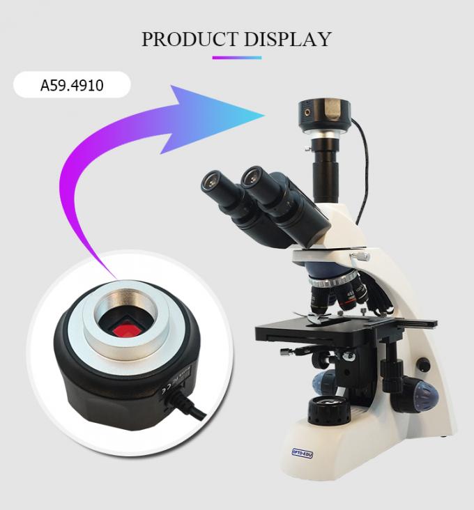 cámara del CCD para el microscopio