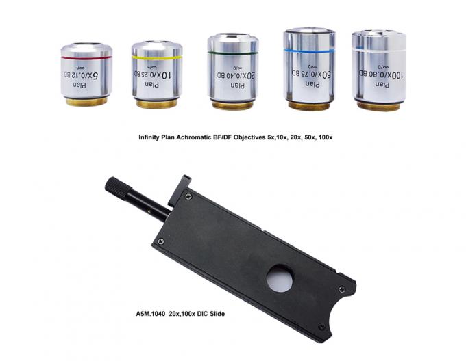 Microscopio óptico metalúrgico del infinito A13.1013 para la inspección
