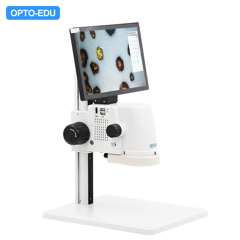Stereo Electron Measurement 0.7-4.5x Zoom LED LCD Digital Microscope