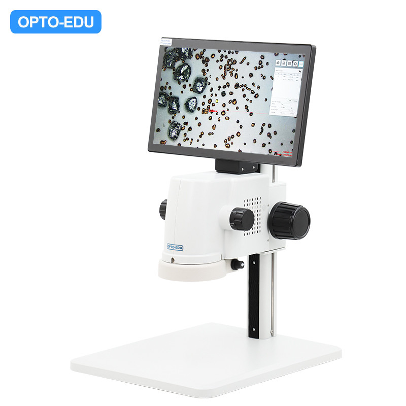 Stereo Electron Measurement 0.7-4.5x Zoom LED LCD Digital Microscope