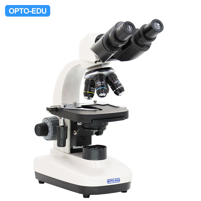 A11.1002 Mechanical Stage LED Illumination Achromatic Binocular Biological Microscope