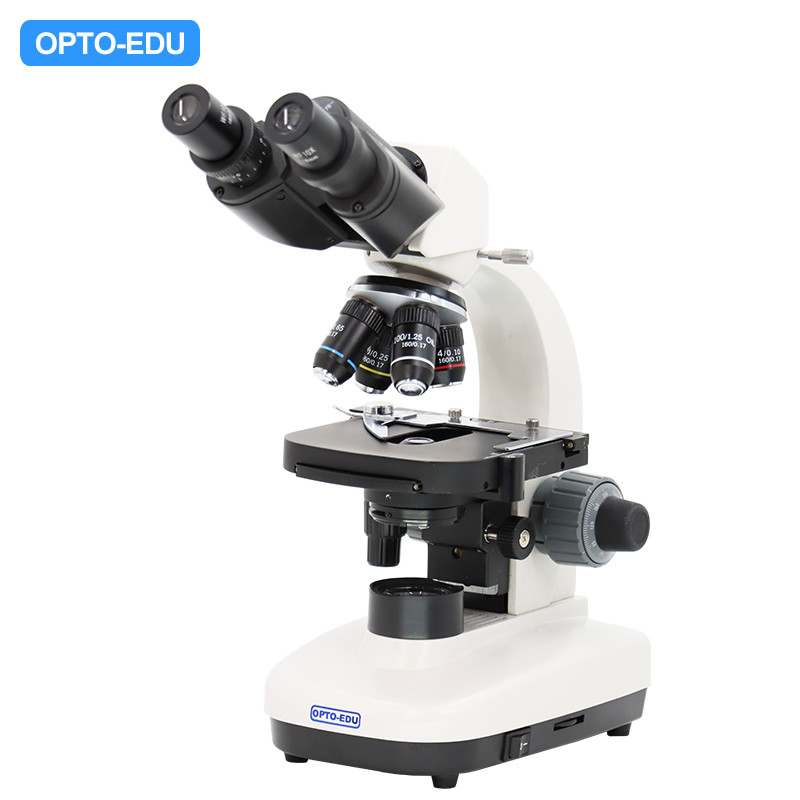 A11.1002 Mechanical Stage LED Illumination Achromatic Binocular Biological Microscope