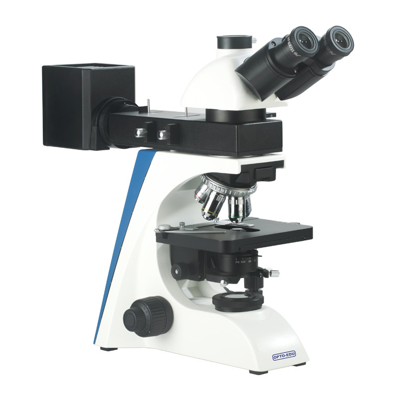 50 - 1000X microscopio óptico metalúrgico A13.2604-B Trinocular con la ...