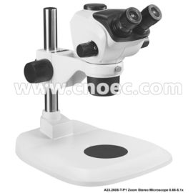 0.66 - 5.1x  Zoom Stereo Stereo Optical Microscope Track and Pole Stand A23.2605